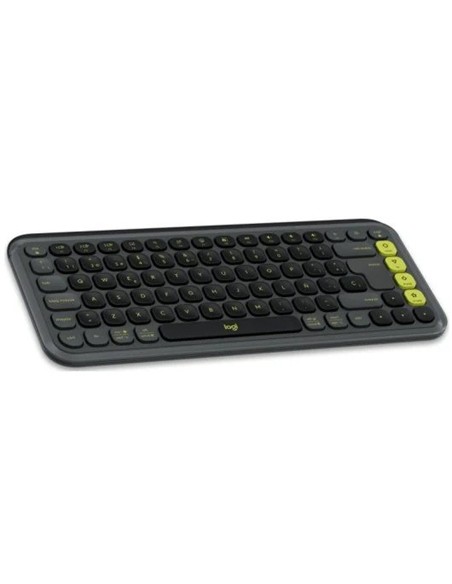 TECLADO + RATON LOGITECH POP ICON WIRELESS BLACK/G
