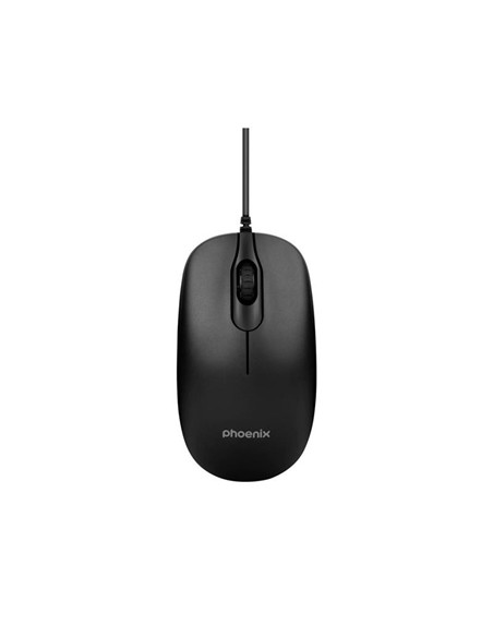 TECLADO + RATON PHOENIX USB 1200DPI BLACK