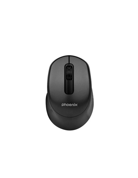 TECLADO + RATON PHOENIX WIRELESS 1600DPI BLACK
