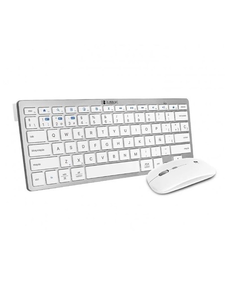 TECLADO + RATON SUBBLIM MULTIDISPOSITVO WIRELESS W