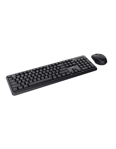 TECLADO + RATON TRUST TKM-360 WIRELESS SILENT BLAC