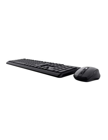 TECLADO + RATON TRUST TKM-360 WIRELESS SILENT BLAC