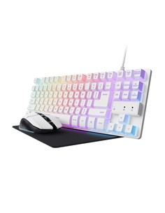 TECLADO + RATON WIRELESS + ALFOMBRILLA TRUST GXT 7