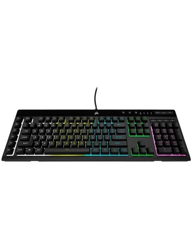 TECLADO GAMING CORSAIR K55 PRO USB ICUE RGB BLACK