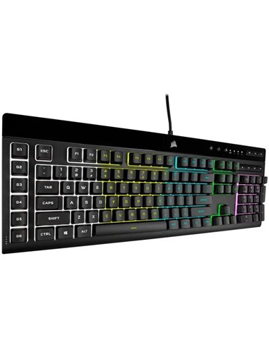 TECLADO GAMING CORSAIR K55 PRO USB ICUE RGB BLACK