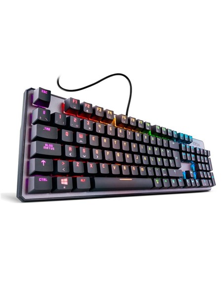 TECLADO GAMING KROM KERNEL MECANICO USB RGB RETROI
