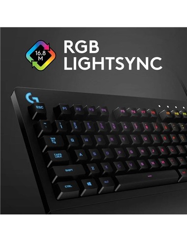 TECLADO GAMING LOGITECH G213 USB RGB BLACK
