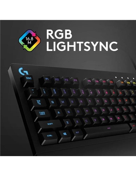TECLADO GAMING LOGITECH G213 USB RGB BLACK