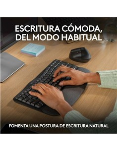 TECLADO LOGITECH  WAVE KEYS BLUETOOTH BLACK 2