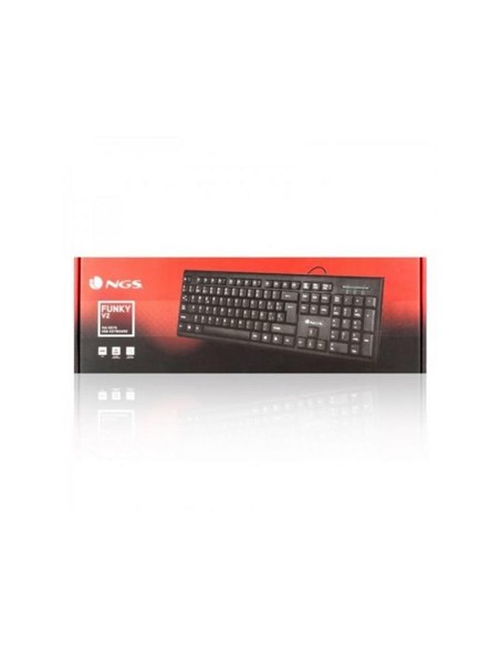 TECLADO NGS FUNKY USB MULTIMEDIA BLACK