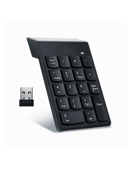 TECLADO NUMERICO GEMBIRD KEYPAD BLUETOOTH 18 TECLA