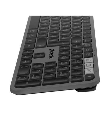 TECLADO PHOENIX K300 MULTIDISPOSITIVO WIRELESS BLA