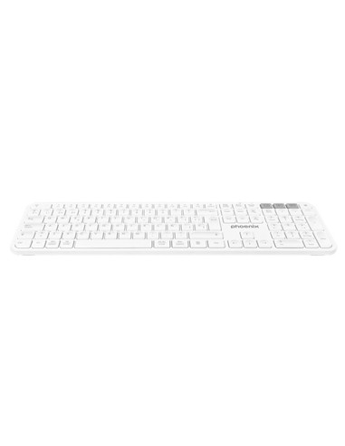 TECLADO PHOENIX K300 MULTIDISPOSITIVO WIRELESS WHI