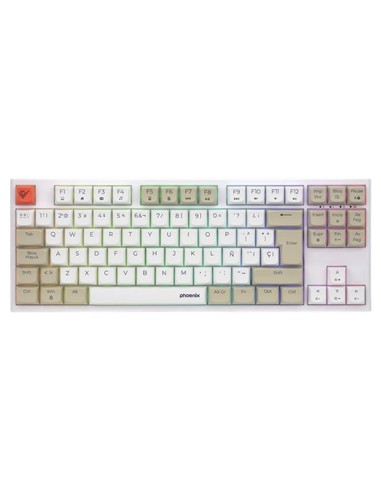 TECLADO PHOENIX ROYAL GAMING MECANICO TKL USB RGB