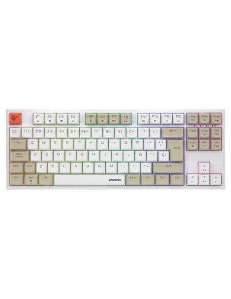 TECLADO PHOENIX ROYAL GAMING MECANICO TKL USB RGB