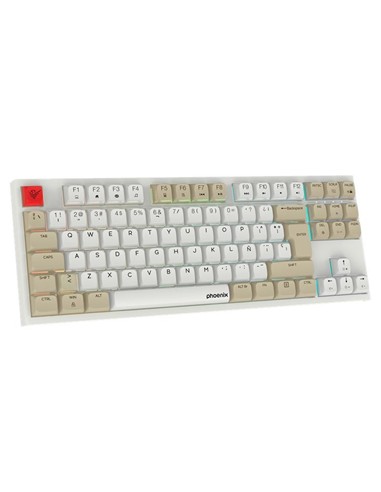 TECLADO PHOENIX ROYAL GAMING MECANICO TKL USB RGB
