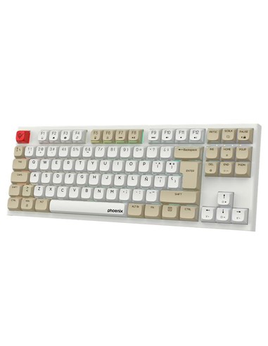 TECLADO PHOENIX ROYAL GAMING MECANICO TKL USB RGB