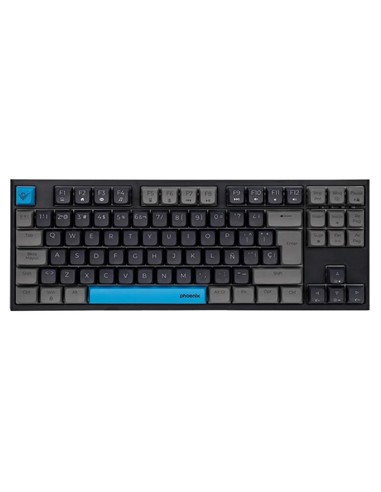 TECLADO PHOENIX ROYAL GAMING MECANICO USB RGB BLAC