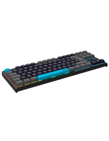 TECLADO PHOENIX ROYAL GAMING MECANICO USB RGB BLAC