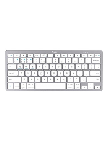 TECLADO TRUST BASICS SLIM WIRELESS BLUETOOTH TKL S