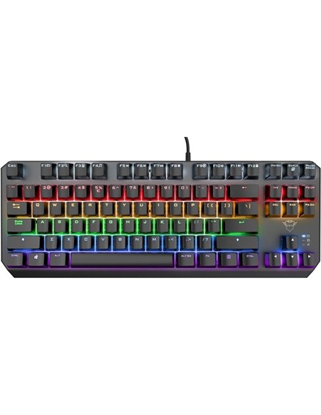 TECLADO TRUST GAMING GXT 834 CALLAZ MECANICO TKL U