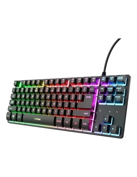TECLADO TRUST GXT 833 THADO TKL GAMING USB RGB BLA