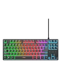 TECLADO TRUST GXT 833 THADO TKL GAMING USB RGB BLA 2