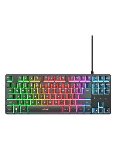 TECLADO TRUST GXT 833 THADO TKL GAMING USB RGB BLA