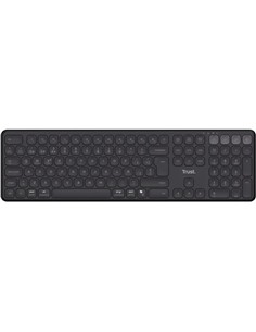 TECLADO TRUST VAIYA RECARGABLE WIRELESS BLUETOOTH