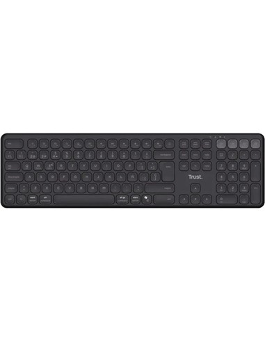 TECLADO TRUST VAIYA RECARGABLE WIRELESS BLUETOOTH