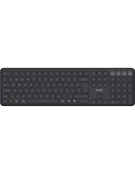TECLADO TRUST VAIYA RECARGABLE WIRELESS BLUETOOTH