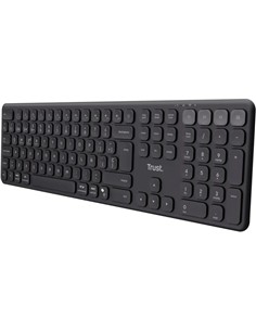 TECLADO TRUST VAIYA RECARGABLE WIRELESS BLUETOOTH 2