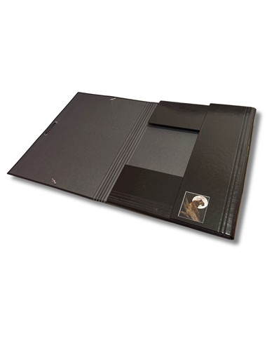 CARPETA DE GOMAS FOLIO BLACK