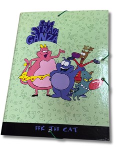 CARPETA DE GOMAS FOLIO ESCOLAR STRAVAGANZA