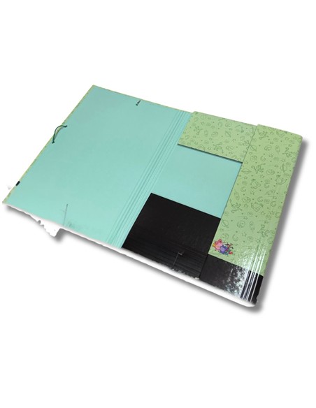 CARPETA DE GOMAS FOLIO ESCOLAR STRAVAGANZA