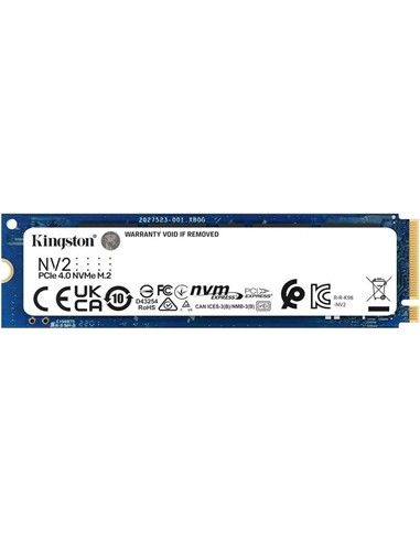 DISCO DURO SSD KINGSTON NV2 2TB M2 NVME PCIE 4.0 M