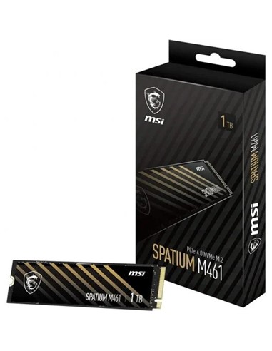 DISCO DURO SSD MSI SPATIUM M461 1TB M2 NVME PCIE 4