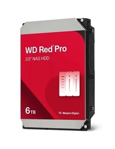 DISCO DURO WESTERN DIGITAL 6TB 3,5 SATA RED PRO