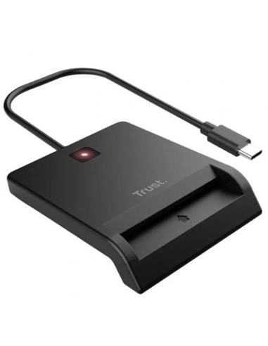 LECTOR DE TARJETAS DNI TRUST PRIMO DNI USB-C/USB-A