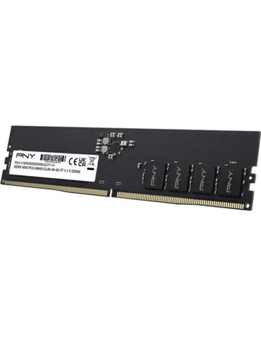 MEMORIA RAM 16GB PNY DDR5 4800MHZ CL40 BULK