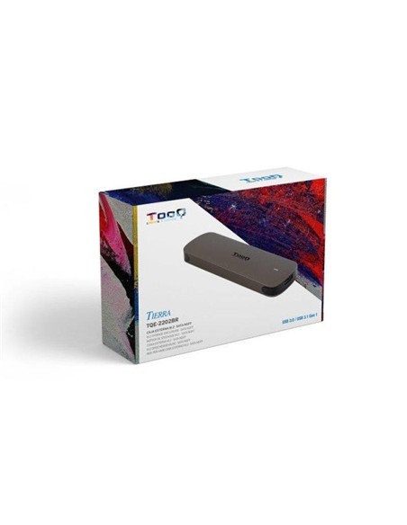 CAJA EXTERNA TOOQ ALUMINIO SSD M.2 CCS USB 3.1 BRO