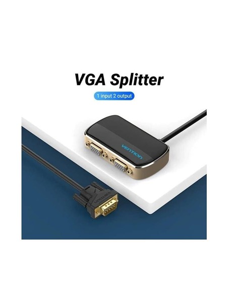 DUPLICADOR VENTION VGA MACHO - 2X VGA HEMBRA ALIME
