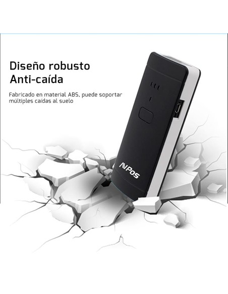 LECTOR AVPOS CODIGO 1D + 2D +QR BP200 POCKET PORTA