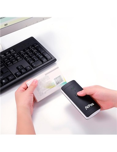 LECTOR AVPOS CODIGO 1D + 2D +QR BP200 POCKET PORTA