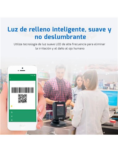 LECTOR AVPOS CODIGOS 1D + 2D + QR 630 SOBREMESA US