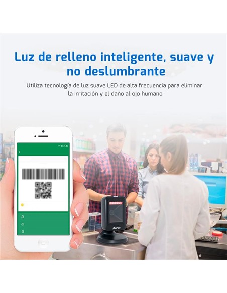 LECTOR AVPOS CODIGOS 1D + 2D + QR 630 SOBREMESA US