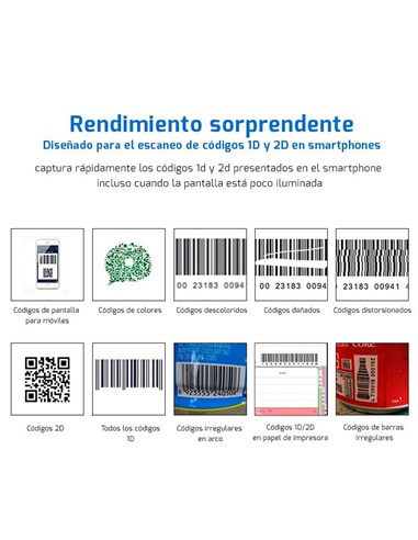 LECTOR AVPOS CODIGOS 1D + 2D + QR 630 SOBREMESA US