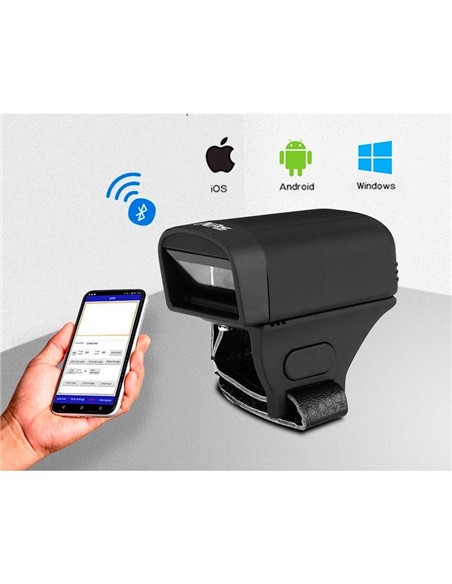 LECTOR AVPOS CODIGOS 1D + 2D + QR BT02 PORTATIL FI
