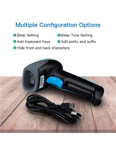 LECTOR AVPOS CODIGOS 2D + QR 930 USB