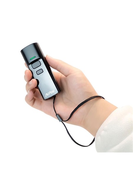 LECTOR AVPOS CODIGOS PORTATIL 2D + QR BT03 WIRELES